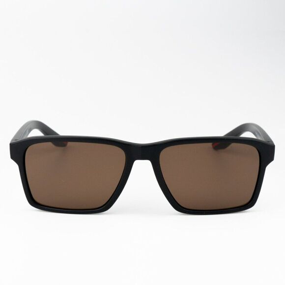 NEW Prada Linea Rossa PS05YS DG050A Black Rubber Brown Unisex Sunglasses - Picture 5 of 10
